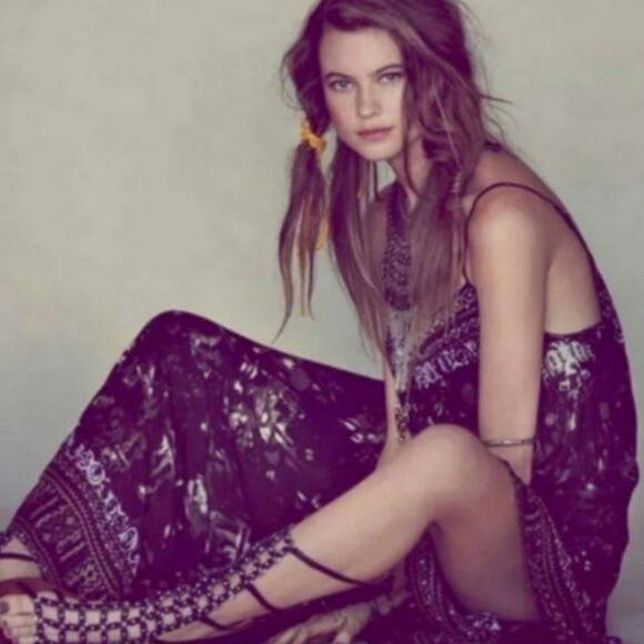 Free People WIld Divine Boho XS Dress - Picture 1 of 5